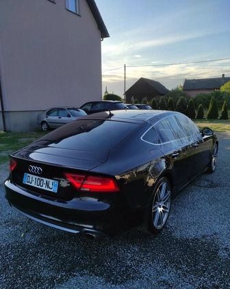 Audi A7 cena 43900 przebieg: 213000, rok produkcji 2013 z Racibórz małe 436